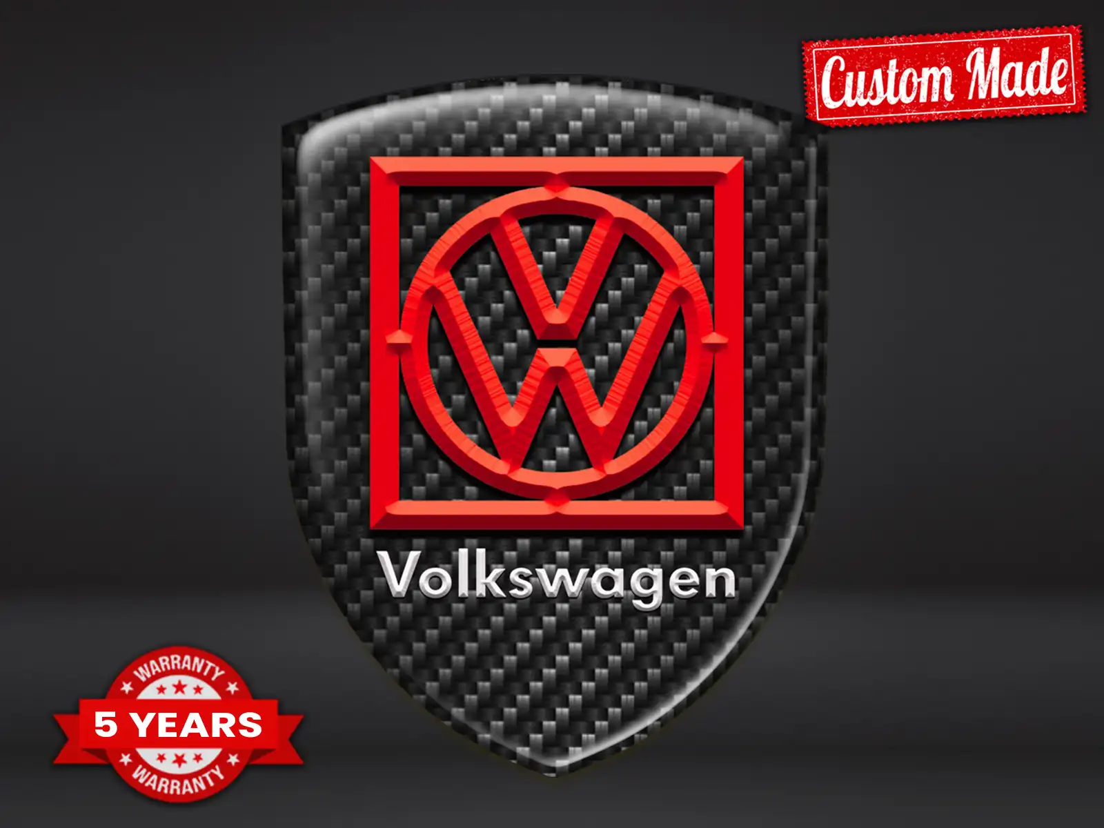 VW Fensteraufkleber Auto Limitiert Robust Universal